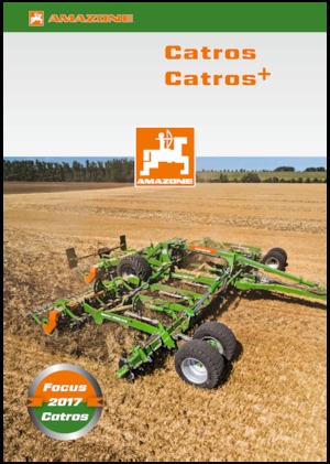 Gradas de disco -gancho Amazone Catros+ 5002-2TS