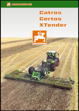 Gradas de disco -gancho Amazone Catros XL 3003 