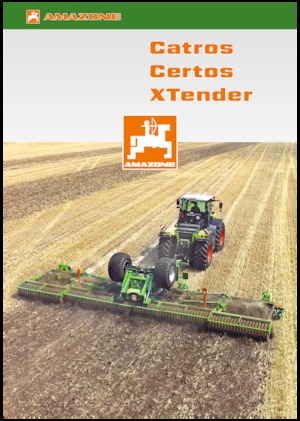 Gradas de disco -gancho Amazone Catros XL 3003 