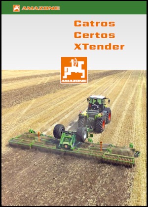 Gradas de disco -gancho Amazone Catros XL 3003 