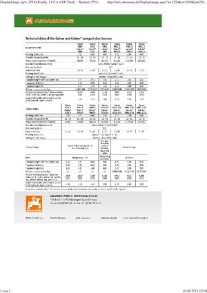 Gradas de disco -gancho Amazone Catros* 6001-2 RW