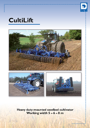 Gradas de disco -gancho DAL-BO CultiLift 800