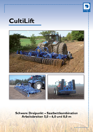 Gradas de disco -gancho DAL-BO CultiLift 800