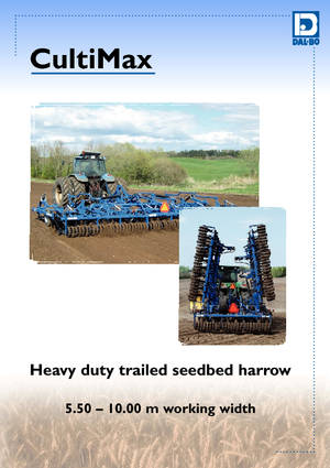 Gradas de disco -gancho DAL-BO CultiMax 550