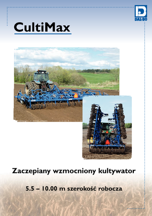 Gradas de disco -gancho DAL-BO CultiMax 550