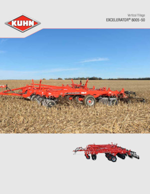 Gradas de disco -gancho Kuhn Excelerator 8005-50