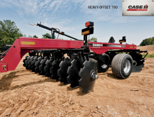 Gradas de disco -gancho Case IH Heavy-Offset 790