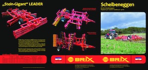 Gradas de disco -gancho Brix Leader 415