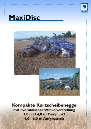 Gradas de disco -gancho DAL-BO MaxiDisc 400