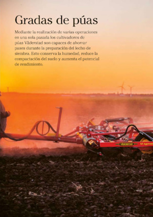 Gradas de disco -gancho Väderstad NZ Aggressive 700