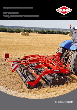 Gradas de disco -gancho Kuhn Optimer 4003