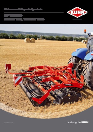 Gradas de disco -gancho Kuhn Optimer 4003