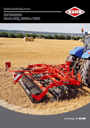 Gradas de disco -gancho Kuhn Optimer 4003