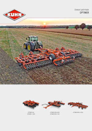 Gradas de disco -gancho Kuhn Optimer L 350