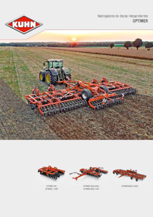 Gradas de disco -gancho Kuhn Optimer XL 6000