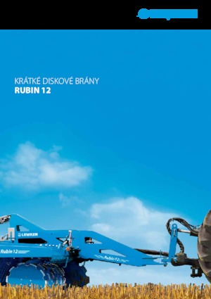 Gradas de disco -gancho Lemken Rubin 12/500 KUA