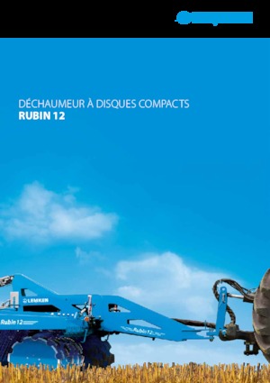 Gradas de disco -gancho Lemken Rubin 12/500 KUA