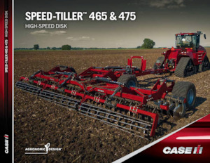 Gradas de disco -gancho Case IH Speed-Tiller 465 8.2
