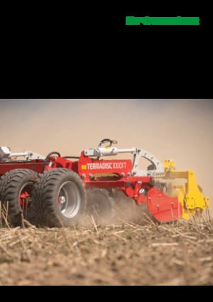 Gradas de disco -gancho Pöttinger Terradisc 8001 T