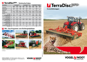 Gradas de disco -gancho Vogel & Noot TerraDisc 500 Hydro