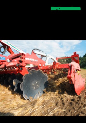 Gradas de disco -gancho Pöttinger Terradisc 3001