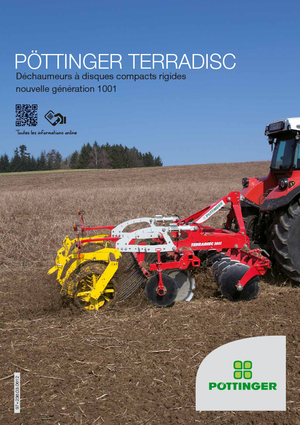 Gradas de disco -gancho Pöttinger Terradisc 3001