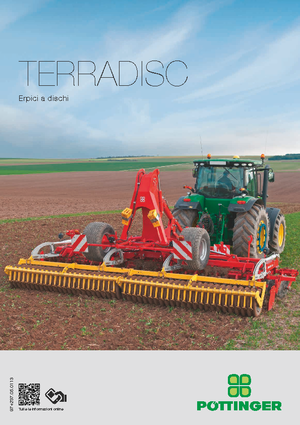 Gradas de disco -gancho Pöttinger Terradisc  5001 T