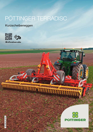 Gradas de disco -gancho Pöttinger Terradisc  5001 T