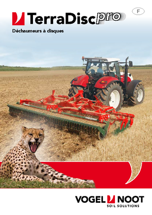 Gradas de disco -gancho Vogel & Noot TerraDisc pro 300