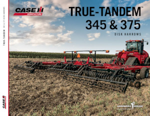 Gradas de disco -gancho Case IH True-Tandem 375 28