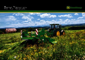 Segadoras remolcables discos con acondirionadores John Deere 630
