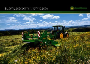 Segadoras remolcables discos con acondirionadores John Deere 630