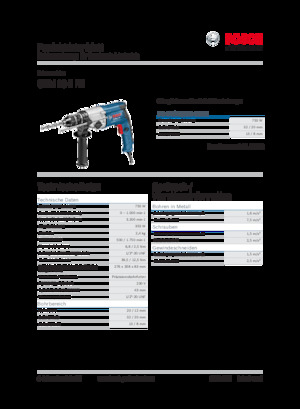 Taladros y destornilladores Bosch GBM 13-2 RE