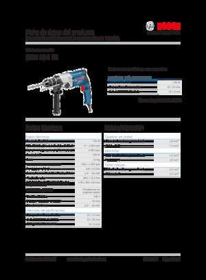 Taladros y destornilladores Bosch GBM 13-2 RE