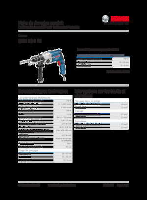 Taladros y destornilladores Bosch GBM 13-2 RE