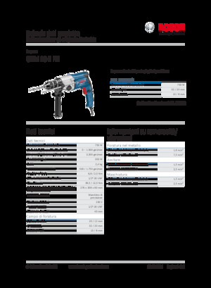 Taladros y destornilladores Bosch GBM 13-2 RE
