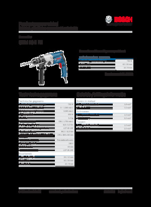 Taladros y destornilladores Bosch GBM 13-2 RE