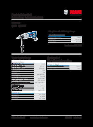 Taladros y destornilladores Bosch GBM 16-2 RE
