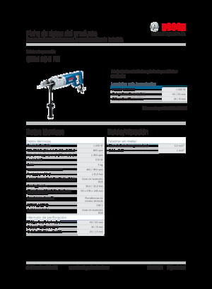 Taladros y destornilladores Bosch GBM 16-2 RE