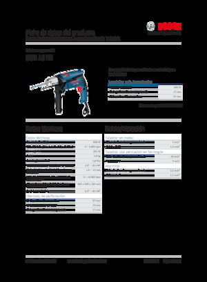 Taladros y destornilladores Bosch GSB 13 RE