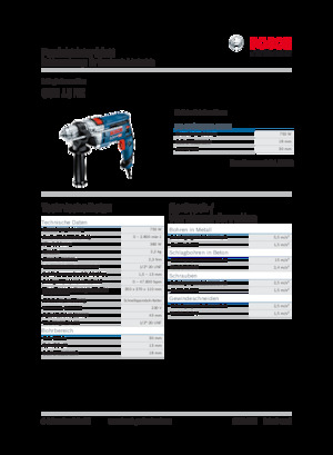 Taladros y destornilladores Bosch GSB 16 RE