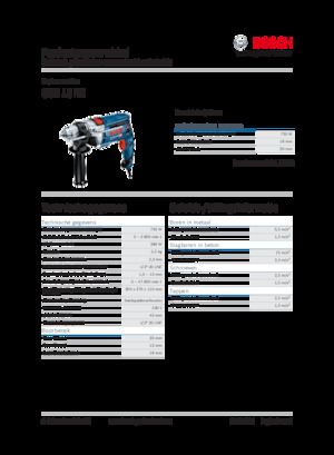 Taladros y destornilladores Bosch GSB 16 RE