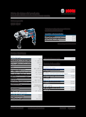 Taladros y destornilladores Bosch GSB 20-2