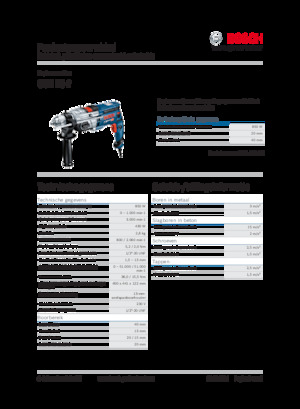 Taladros y destornilladores Bosch GSB 20-2