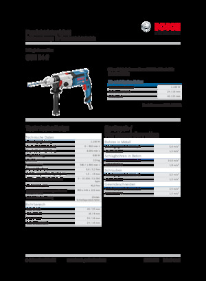 Taladros y destornilladores Bosch GSB 24-2