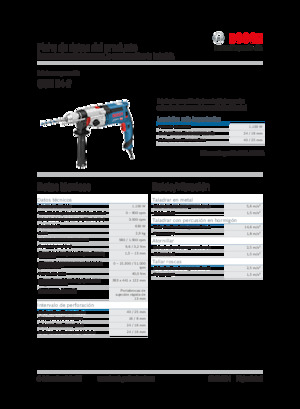 Taladros y destornilladores Bosch GSB 24-2