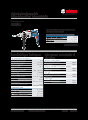 Taladros y destornilladores Bosch GSB 24-2