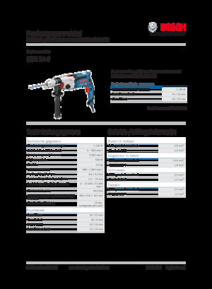 Taladros y destornilladores Bosch GSB 24-2