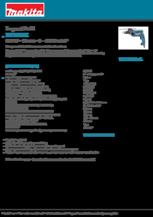 Taladros y destornilladores Makita HP1640K