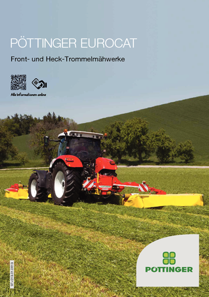 Cortadoras frontales - tambor sin acondicionadores Pöttinger EuroCat 311 Plus Classic 